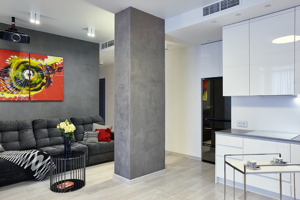 Дизайн и ремонт квартиры в ЖК «Доминион» — Аскетичный интерьер