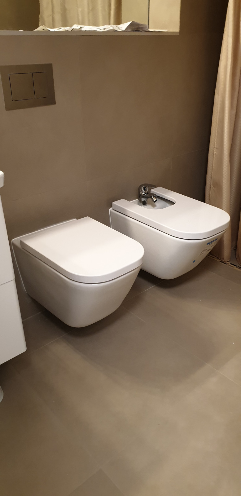 Обложка проекта: Установка  и подключение  чистовой сантехники