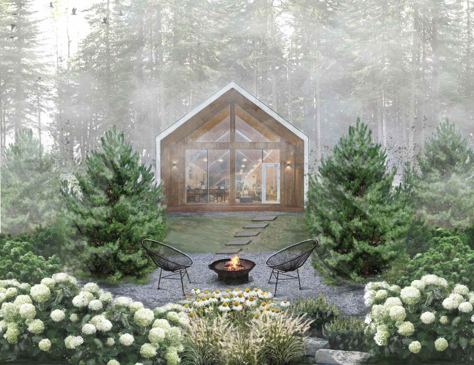 Лист и ветка