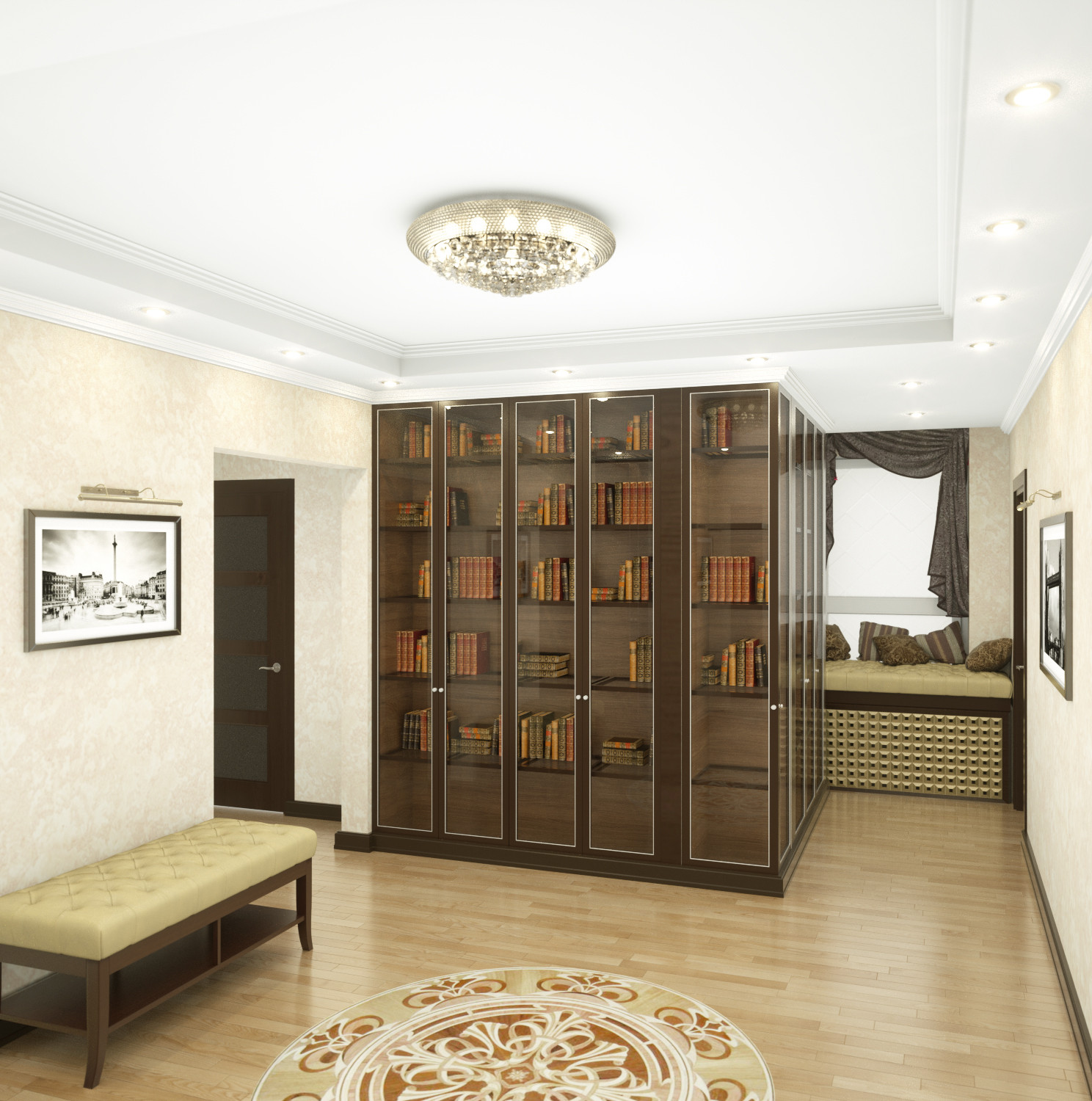 Обложка проекта: Квартира в Москве 110 м. кв.