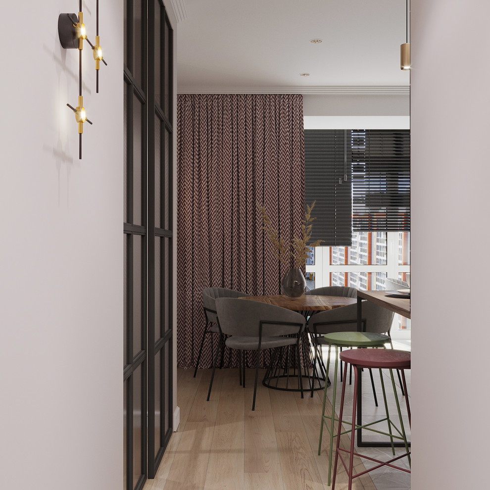 ЖК Весна, однокомнатная для интернациональной пары Хорхе и Карины