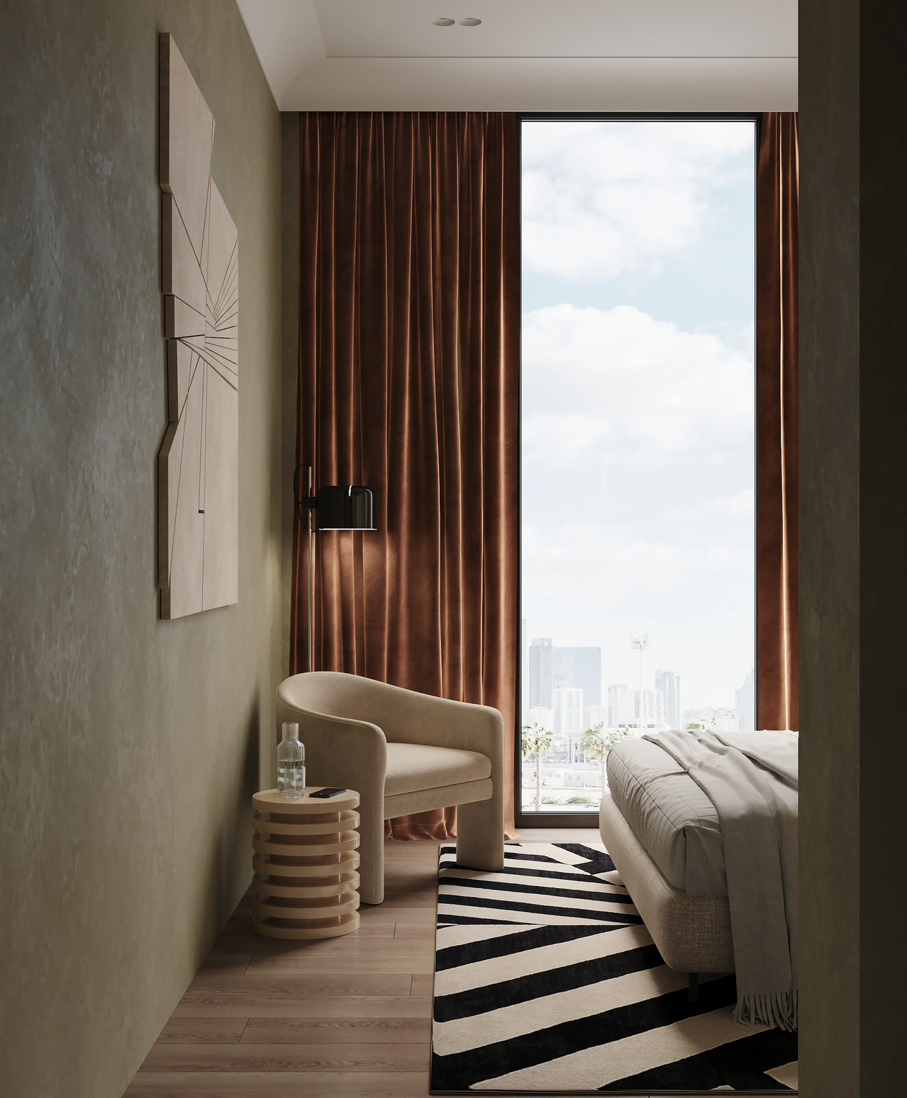 Дизайн интерьера апартаментов в Дубае