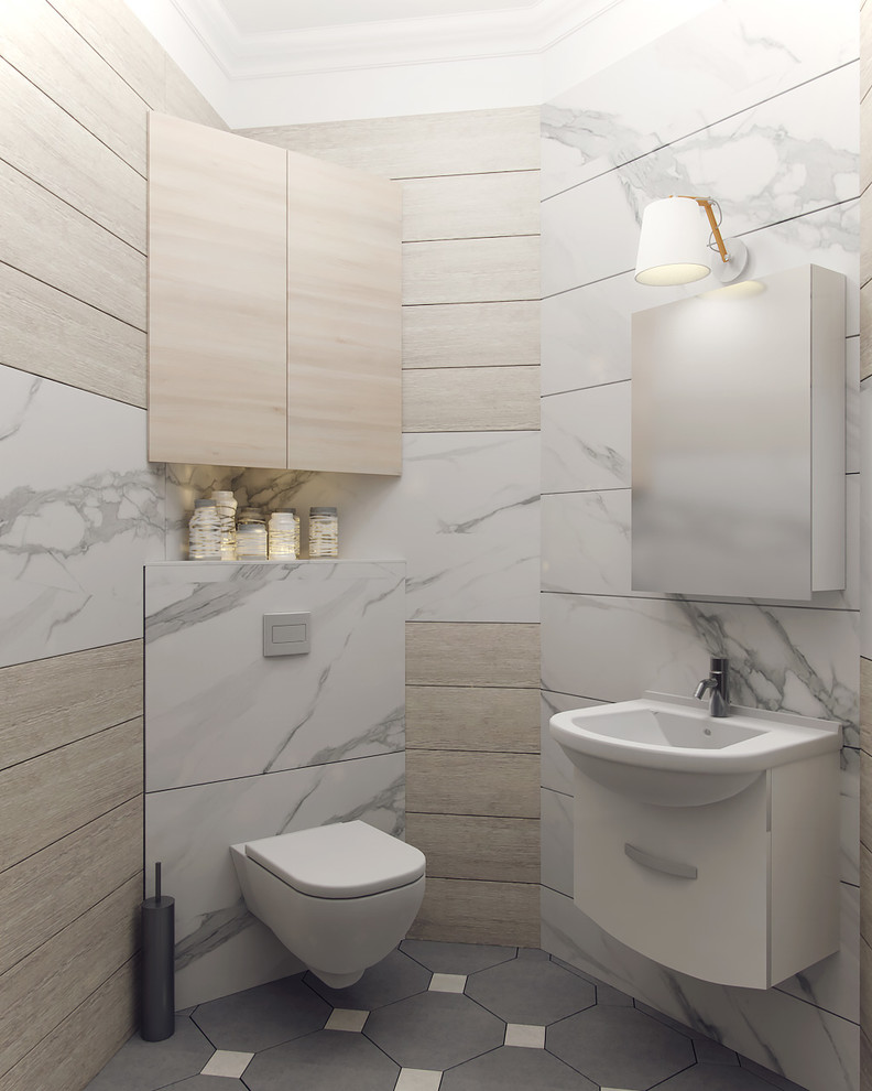 Интерьер частного дома в Московской области.