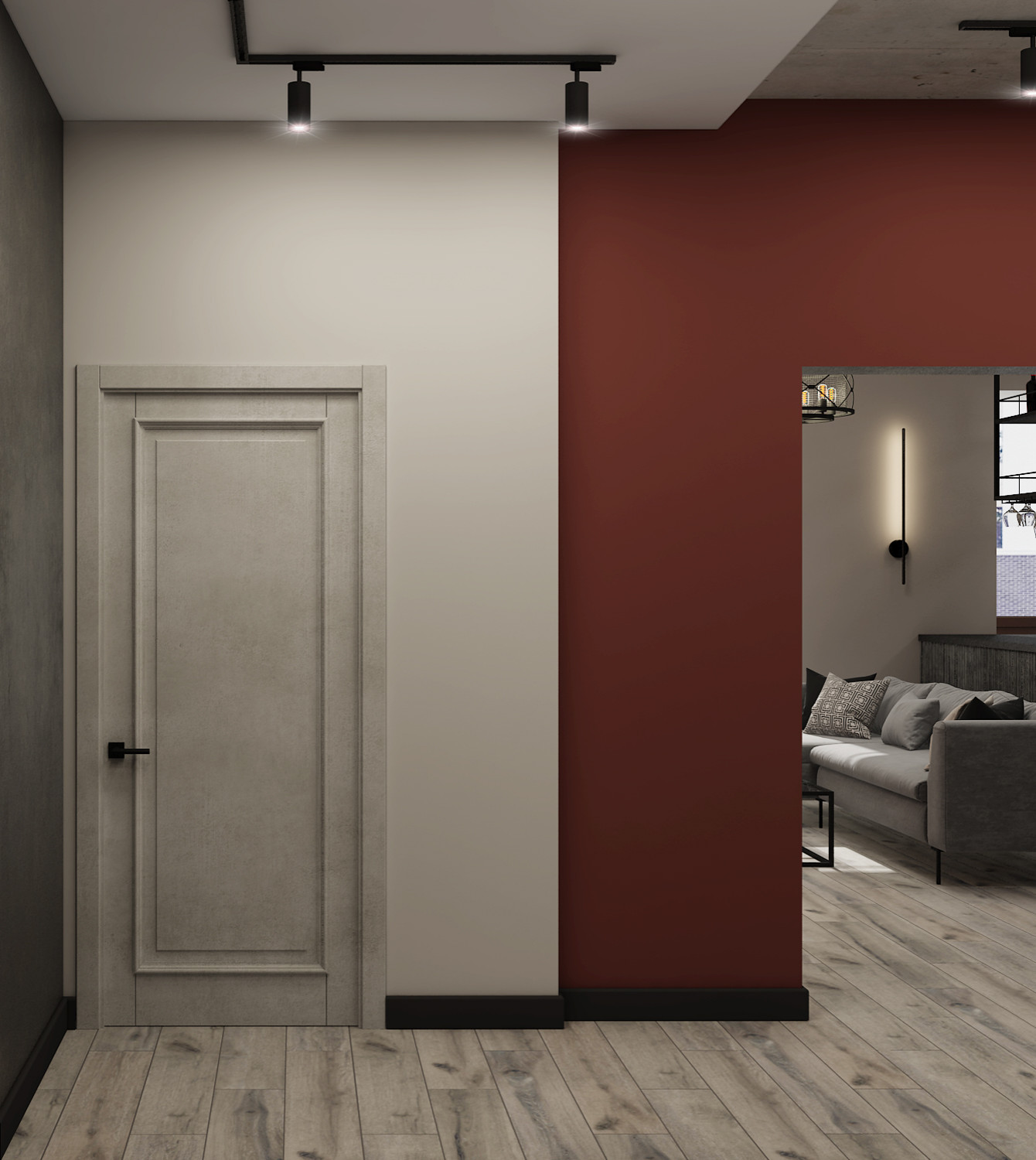 Проект квартиры 93,7 кв.м. г. Пятигорск 2021 год