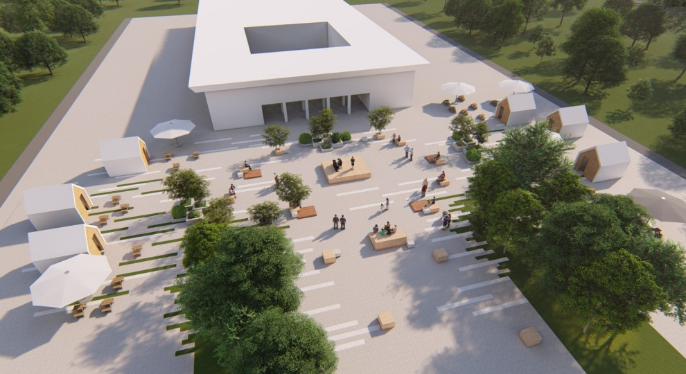 Обложка проекта: Концепт общественного пространства перед ДК