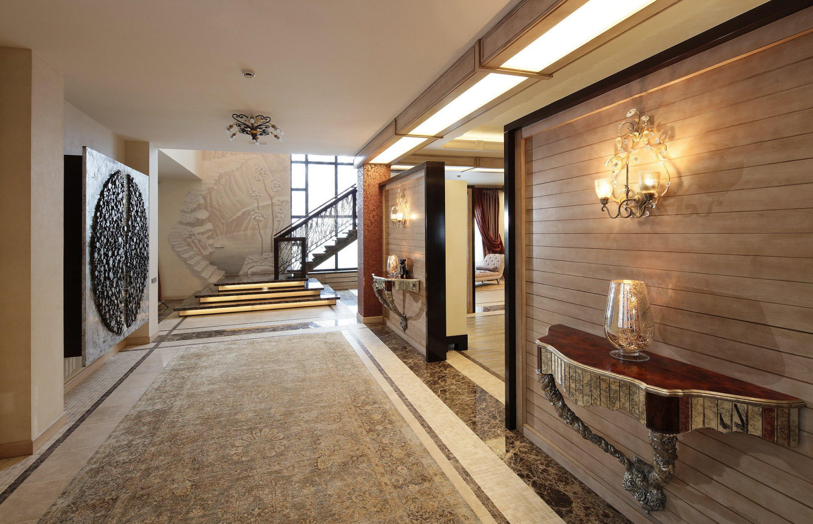 Дом в стиле неоклассика в коттеджном поселке Горки-6