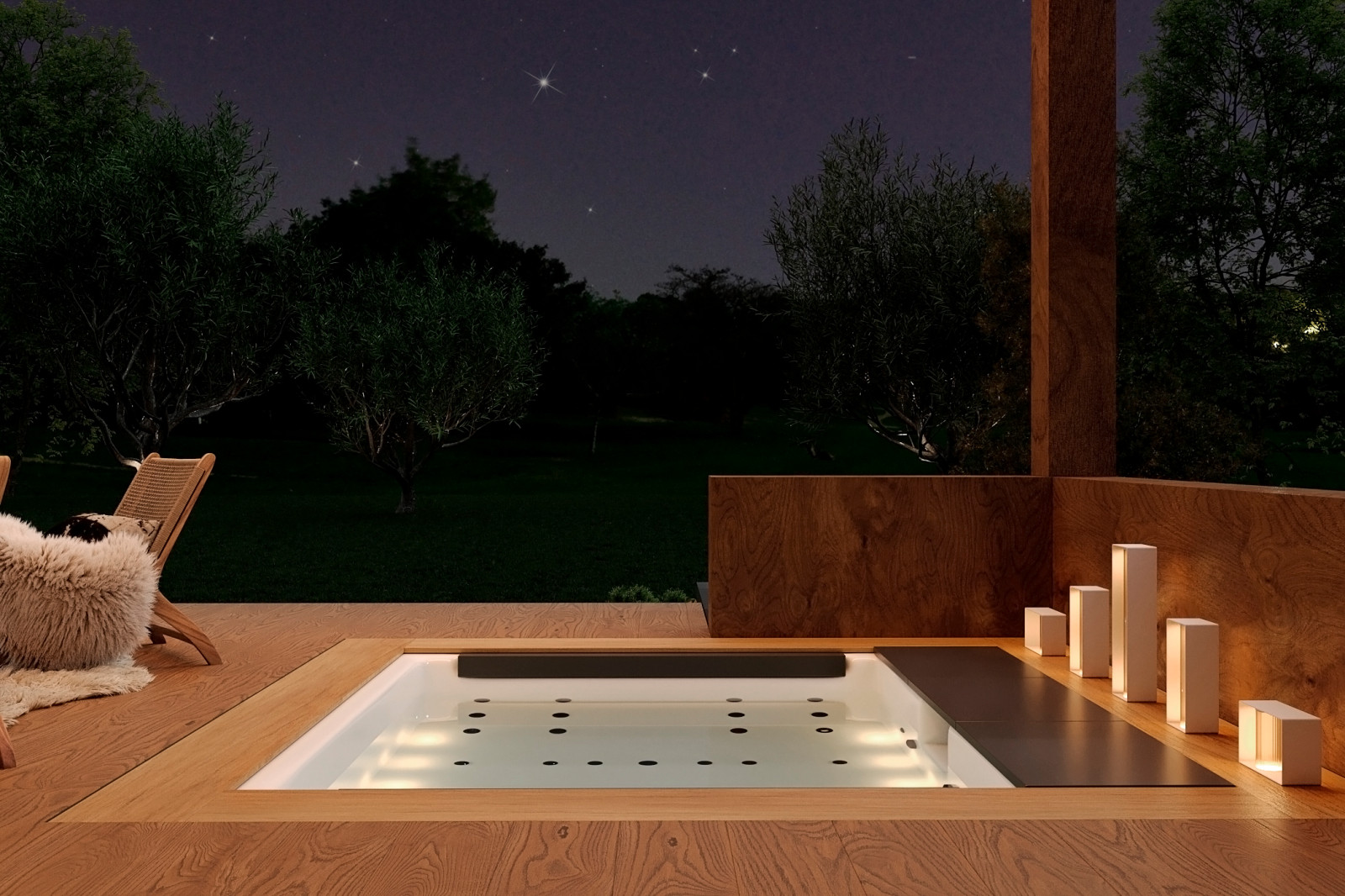 Terrace with Hot Tub