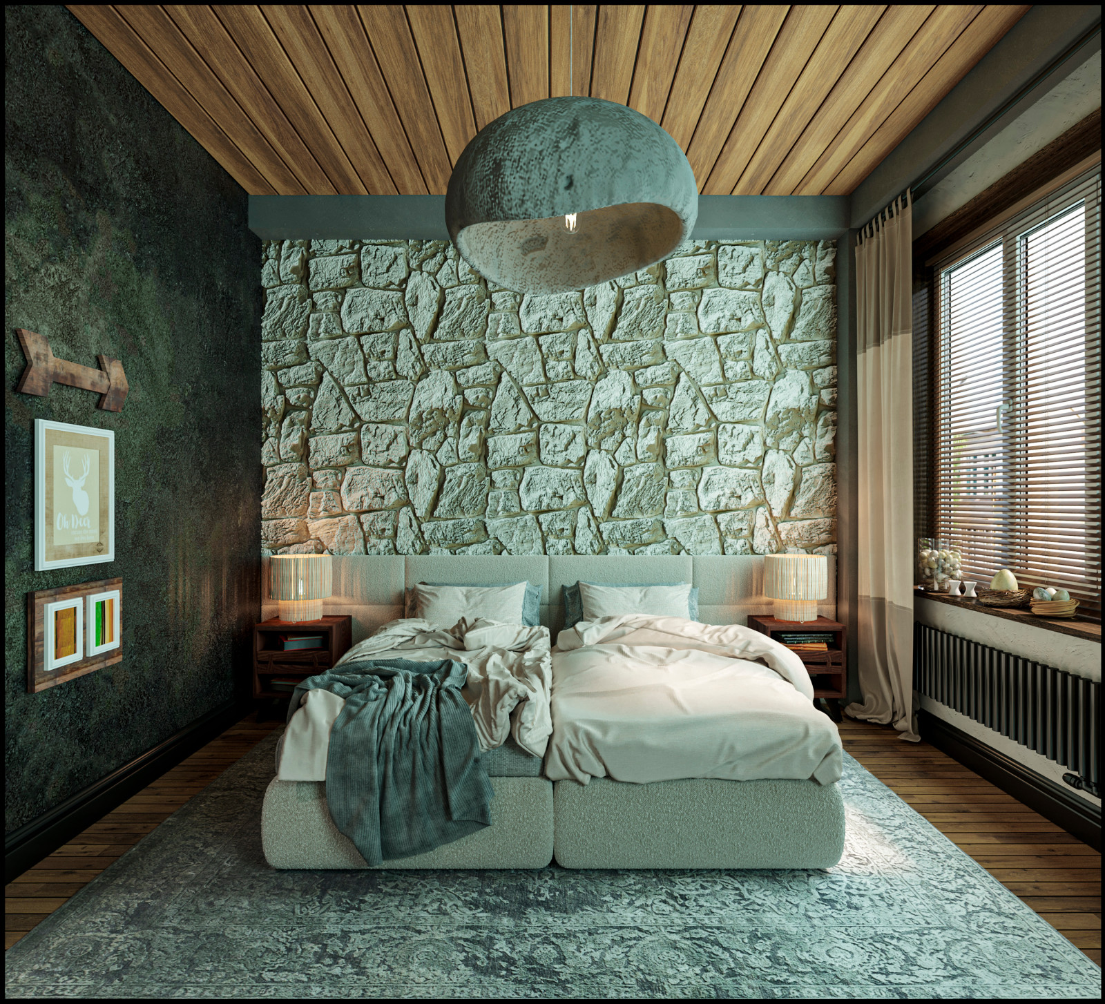 Дизайн апарт комплекса/гостиницы в стиле шале 250 м2