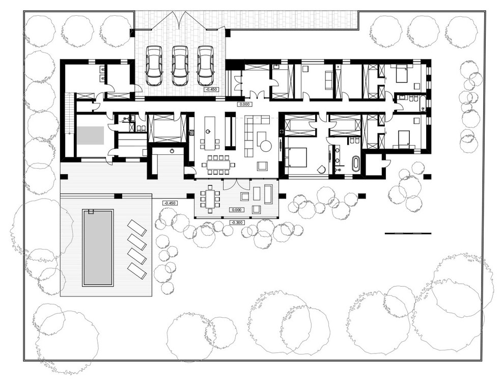 Планировочные решения одноэтажных домов