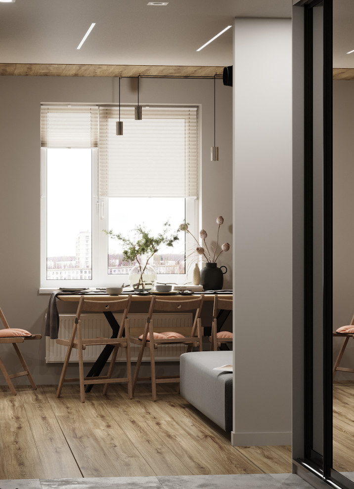 "Прикоснись к природе", квартира в Москве, 68 м2