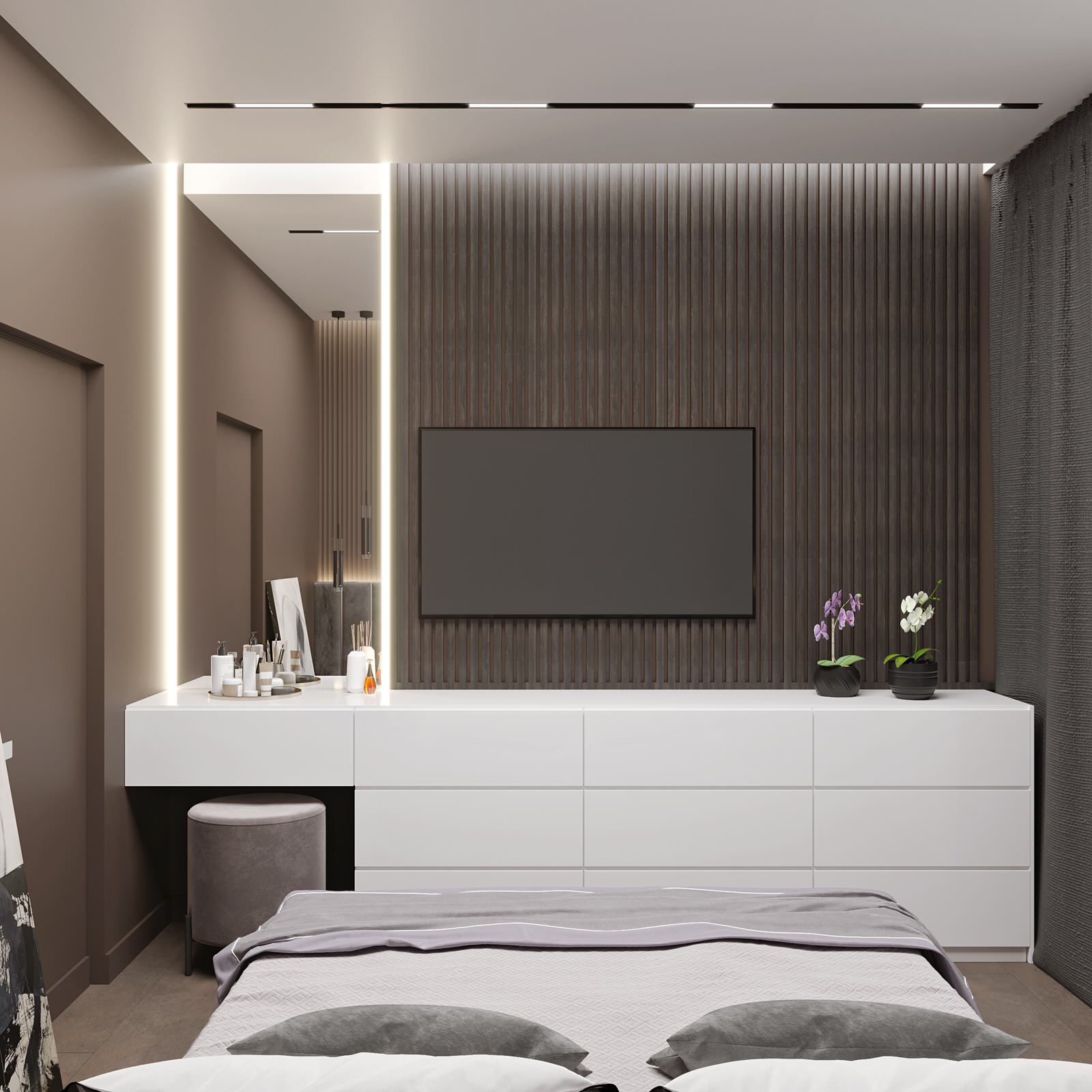 Дизайн проект для квартиры с 3-ех метровым потолком