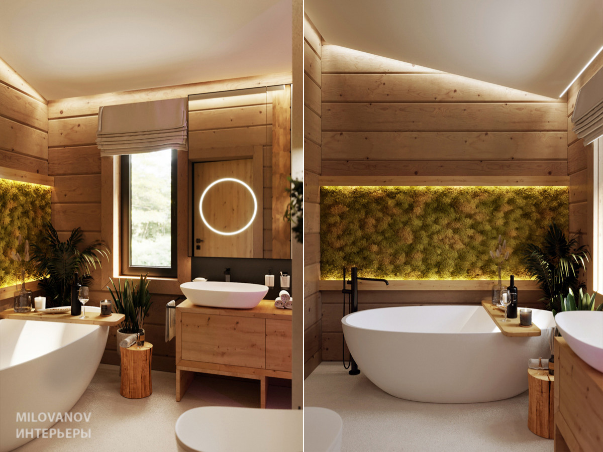 ДОМ ИЗ КЛЕЕНОГО БРУСА