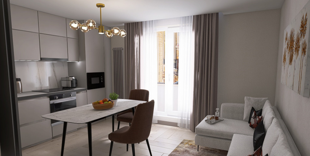 Проект кухни-гостиной