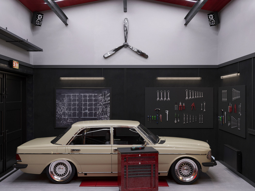 Гараж для двух друзей