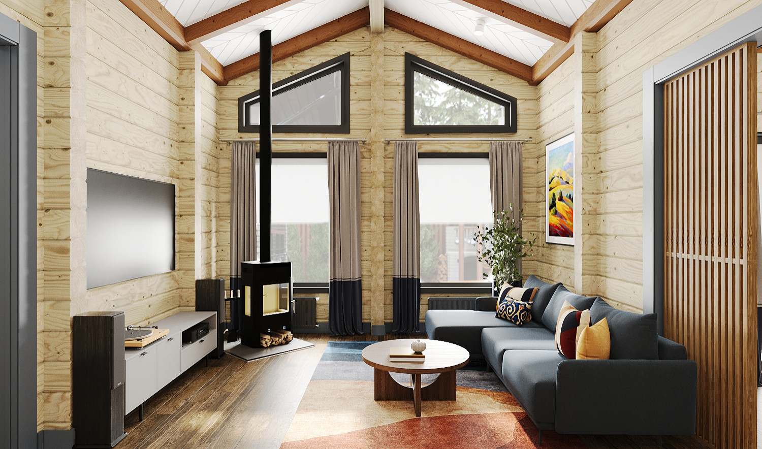 КП ЗАПОВЕДНИК. БАРС. Дом 115 м2