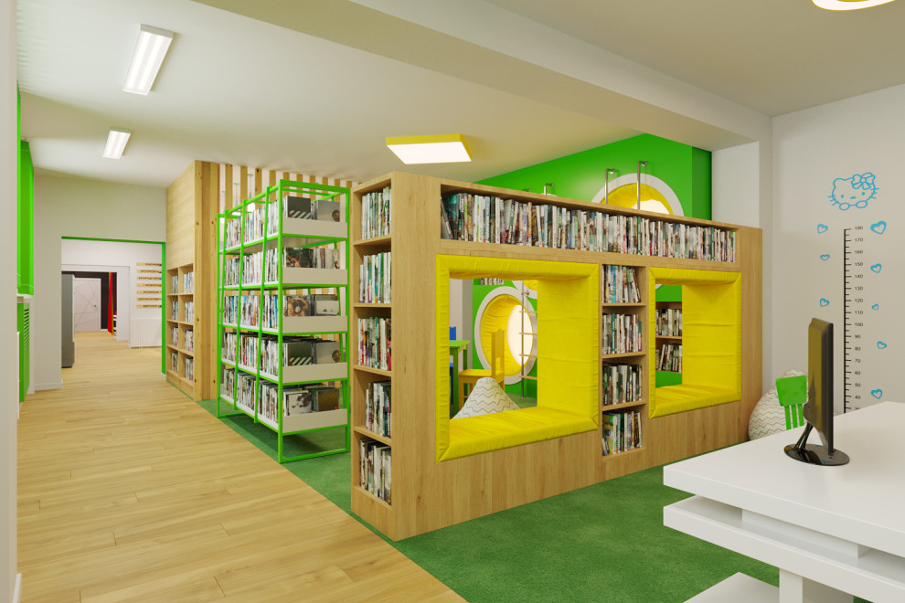 Дизайн-проект Модельной библиотеки в г.Улан-Удэ (Республика Бурятия)