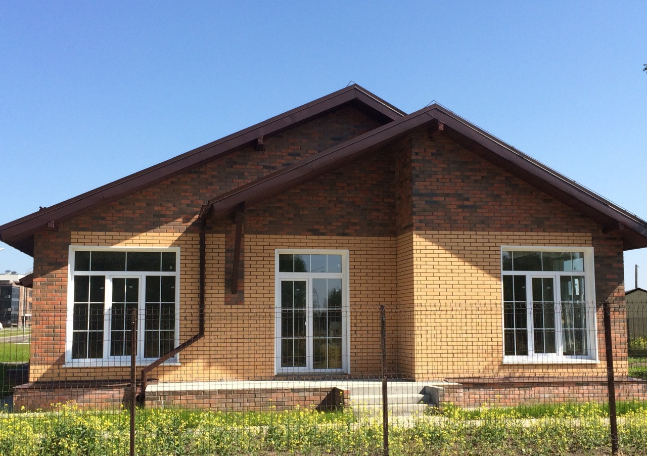 Дуплекс. Двухквартирный одноэтажный дом