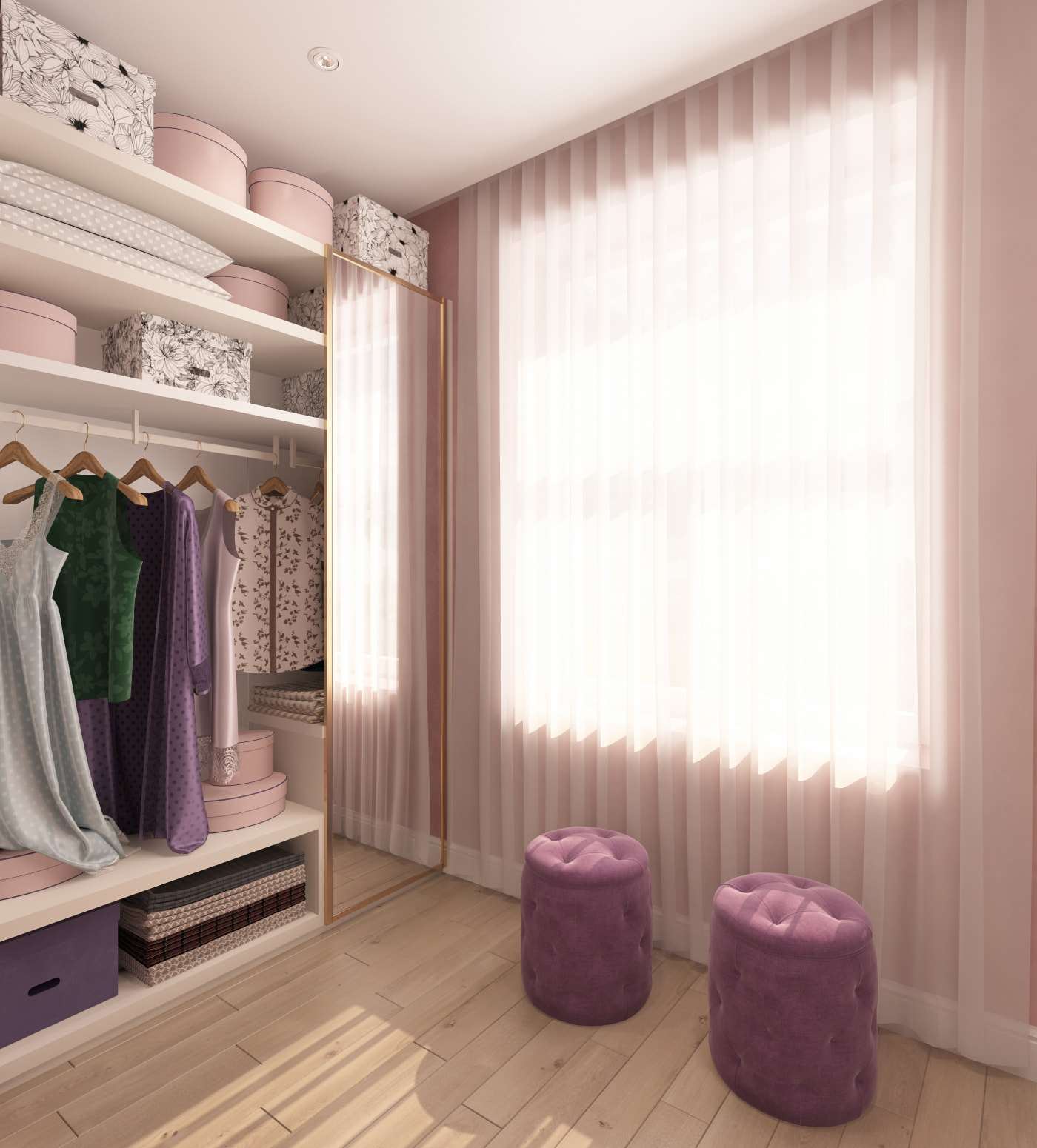 Эклектичный интерьер в ЖК Петровский, 100 кв. м. (г. Новосибирск)