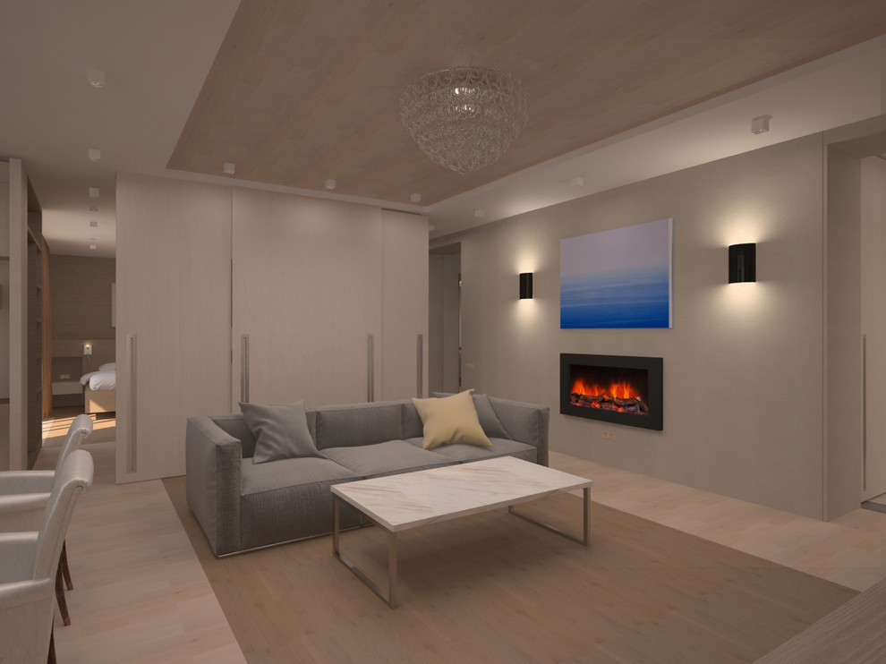 Дизайн проект квартиры с трансформируемыми перегородками