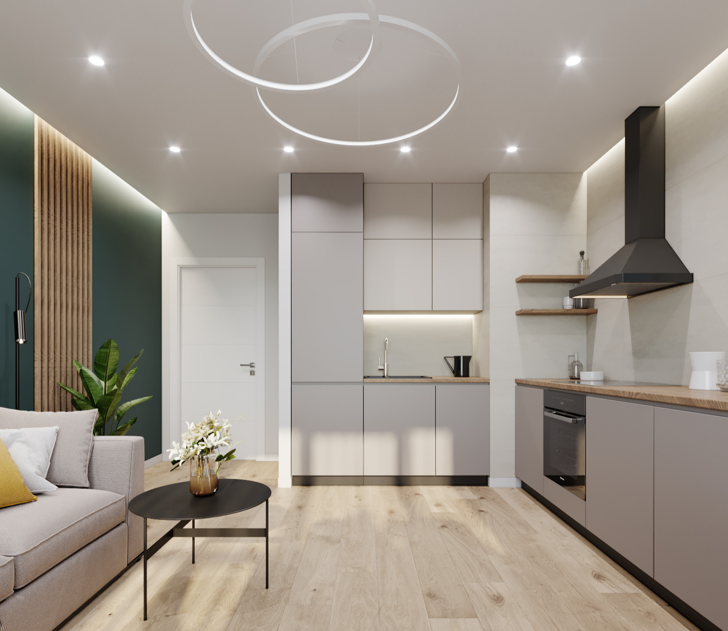 Дизайн- проект квартиры 43,32 м²