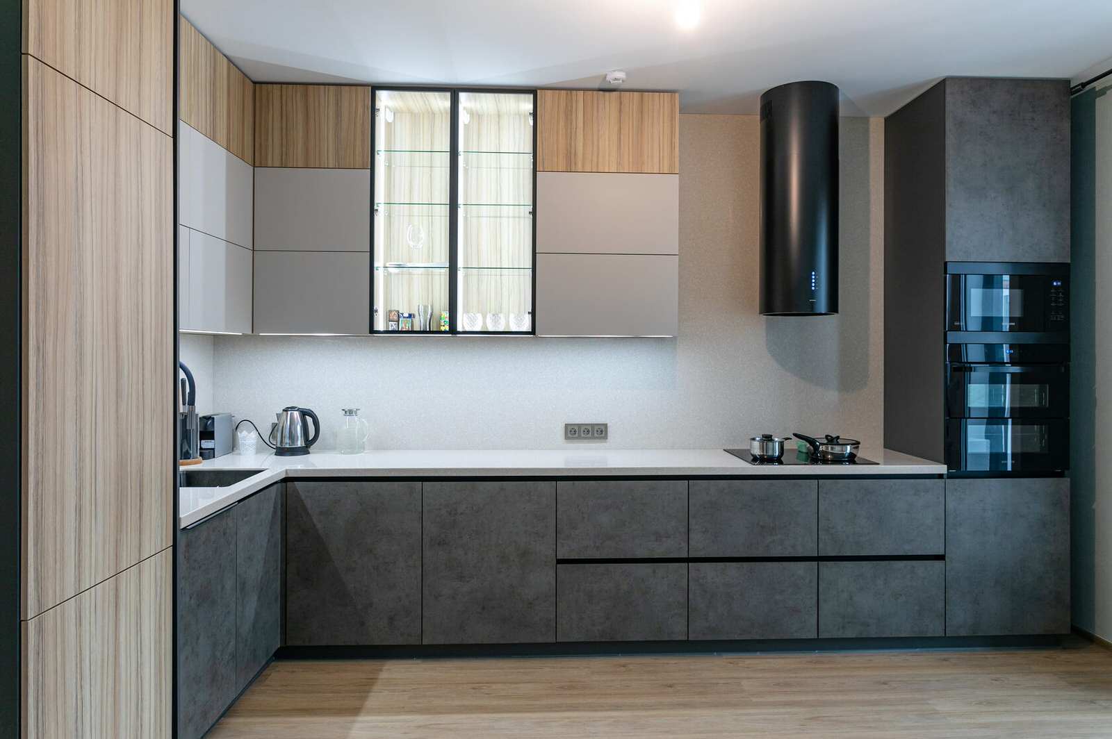 Кухня Современный ХАЙ-ТЕК