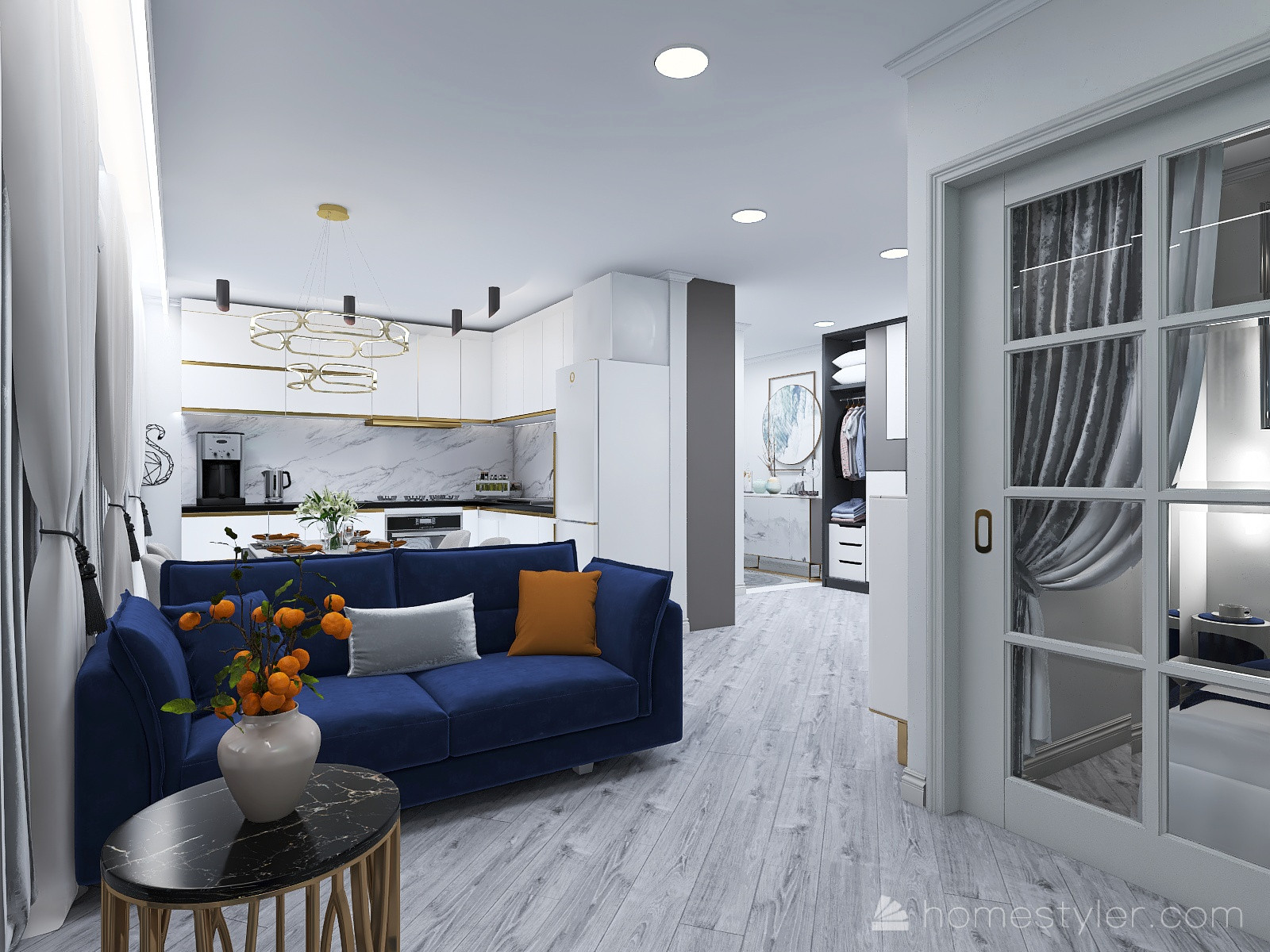 Кухня-гостиная