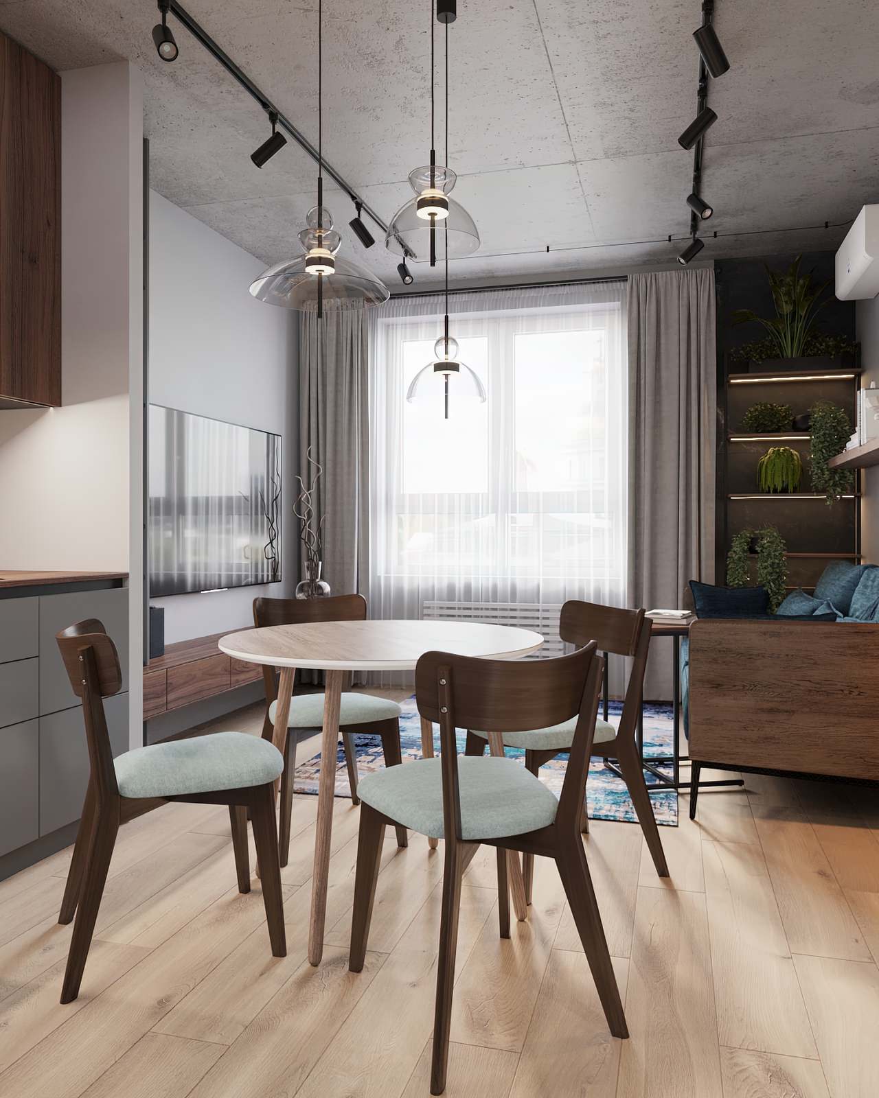 Обложка проекта: Дизайн проект квартиры ЖК Панин 72м