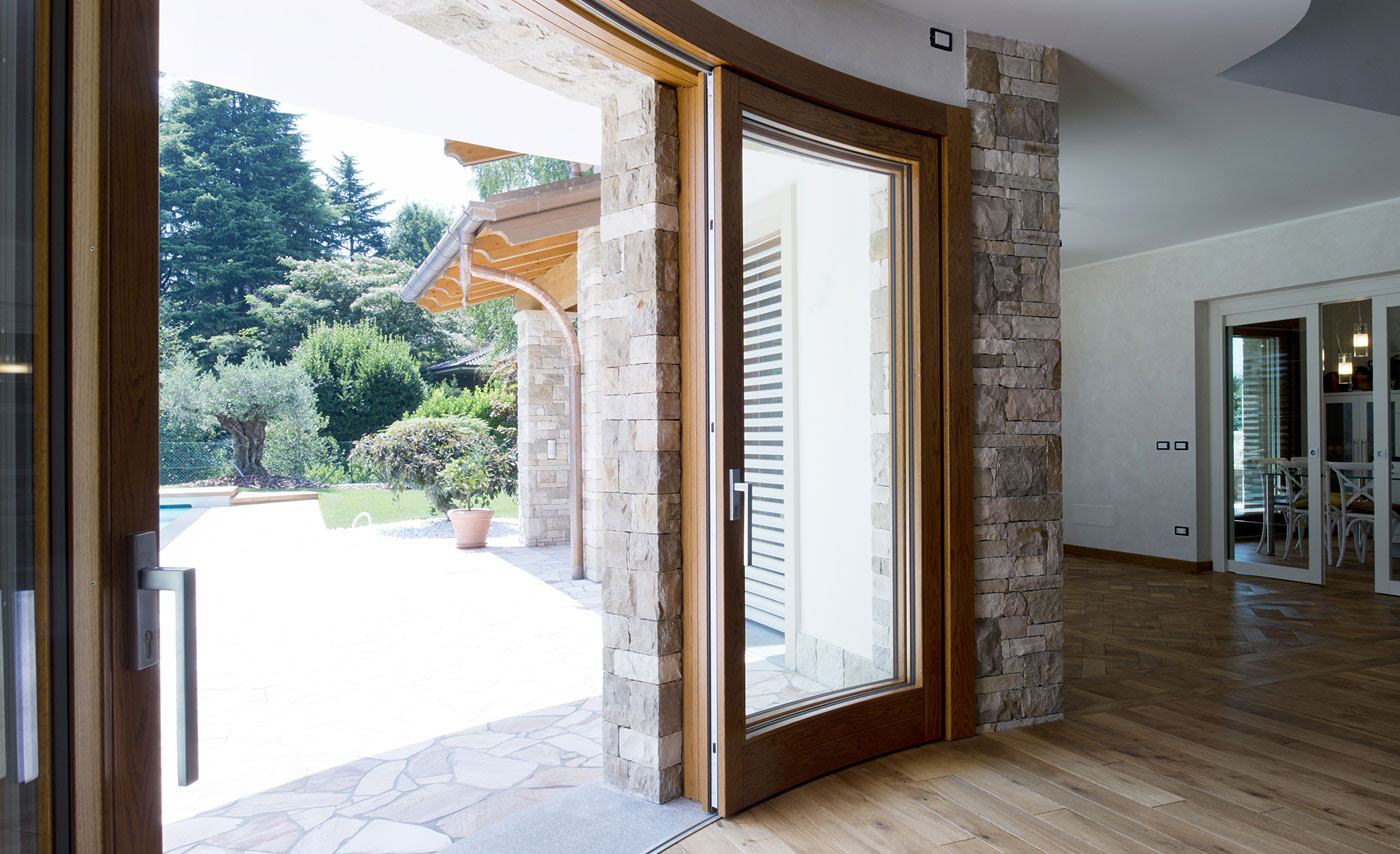 Раздвижные - HS-порталы (дерево-алюминиевые, деревянные раздвижные двери и окна)