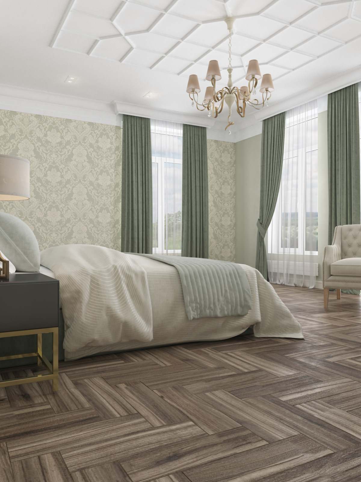 Дизайн коттеджа современная классика (п-ов Пролетарский)