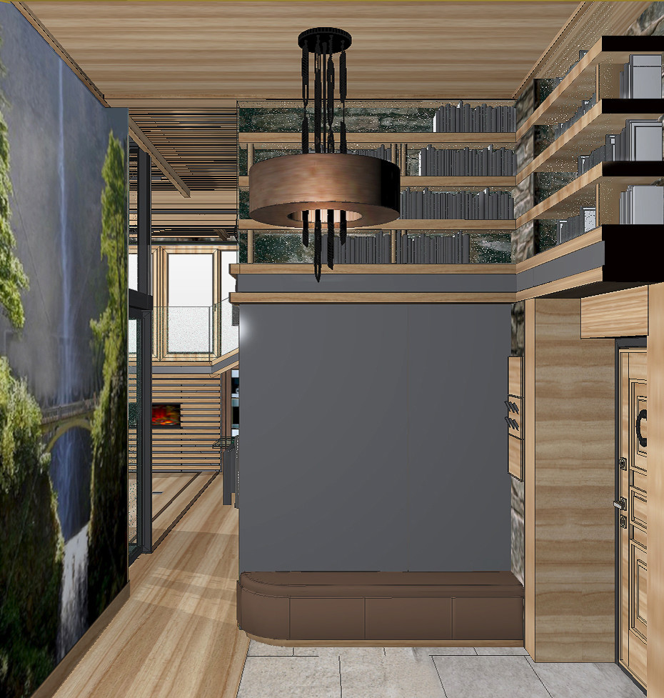 Чертежи к проекту квартиры в ЖК "Большом"