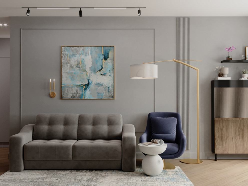 Кухня-гостиная в ЖК "Filicity"