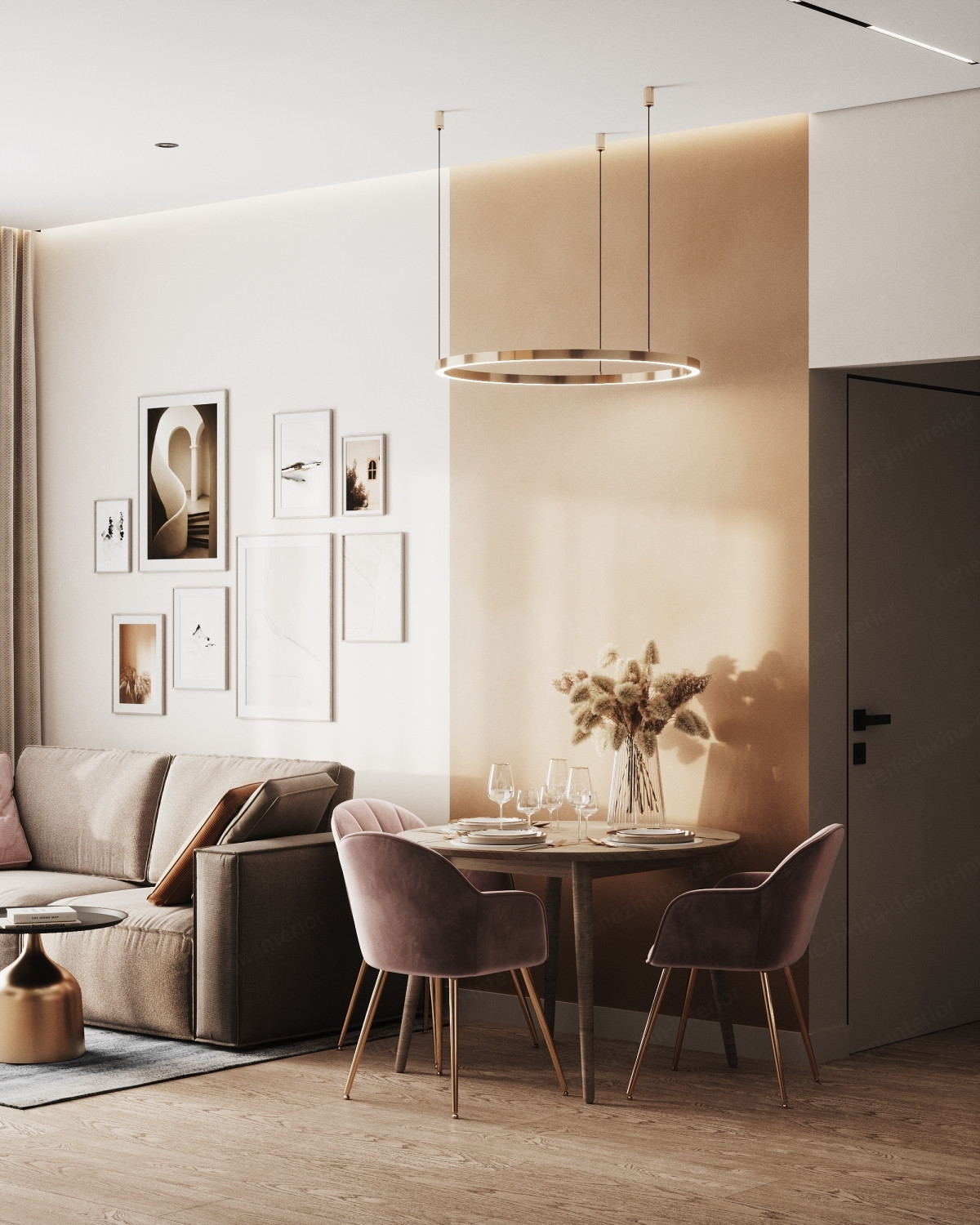 Дизайн проект 3 комнатной квартиры — ул. Руставели