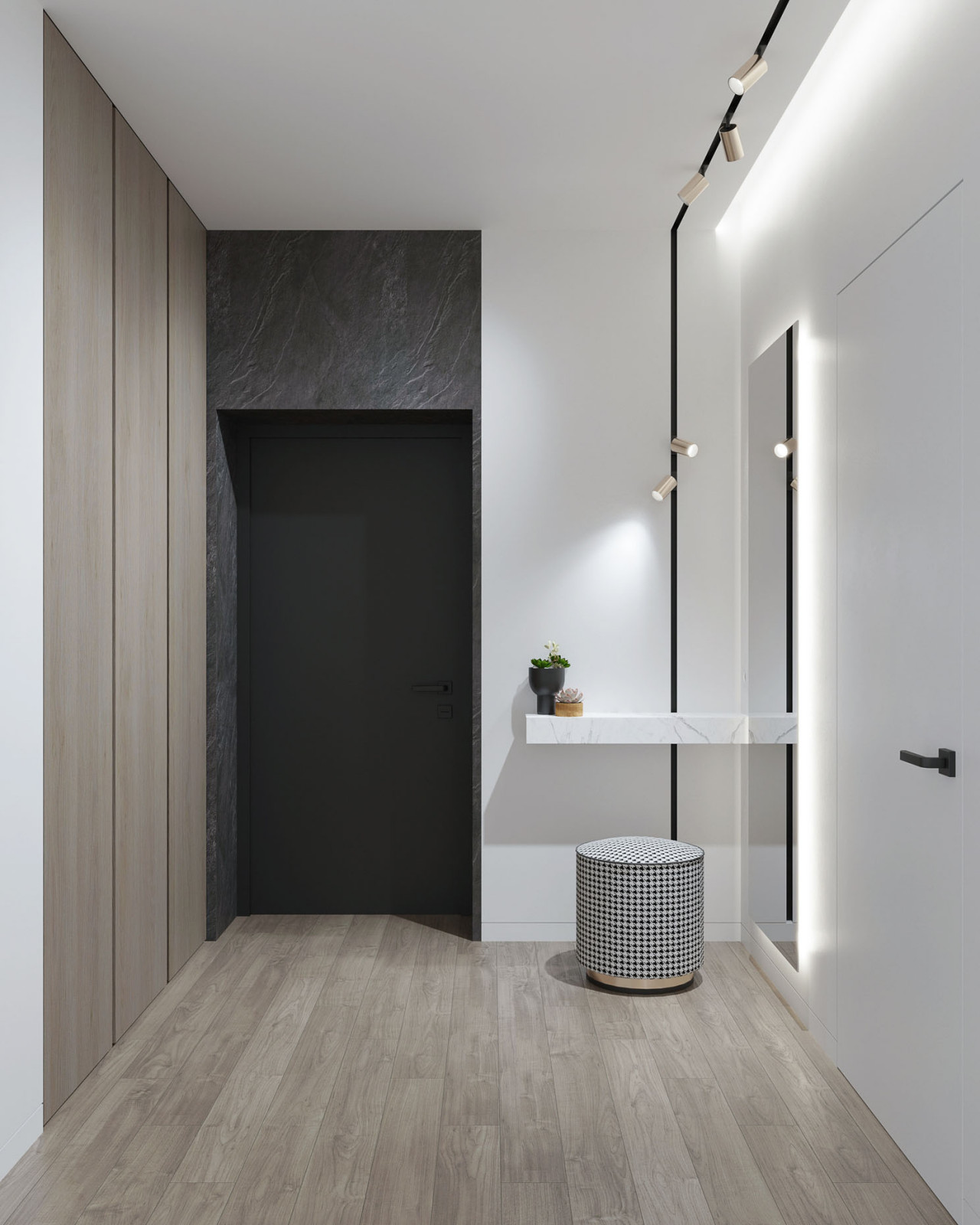 Y-house. Дизайн интерьера двухэтажного дома.