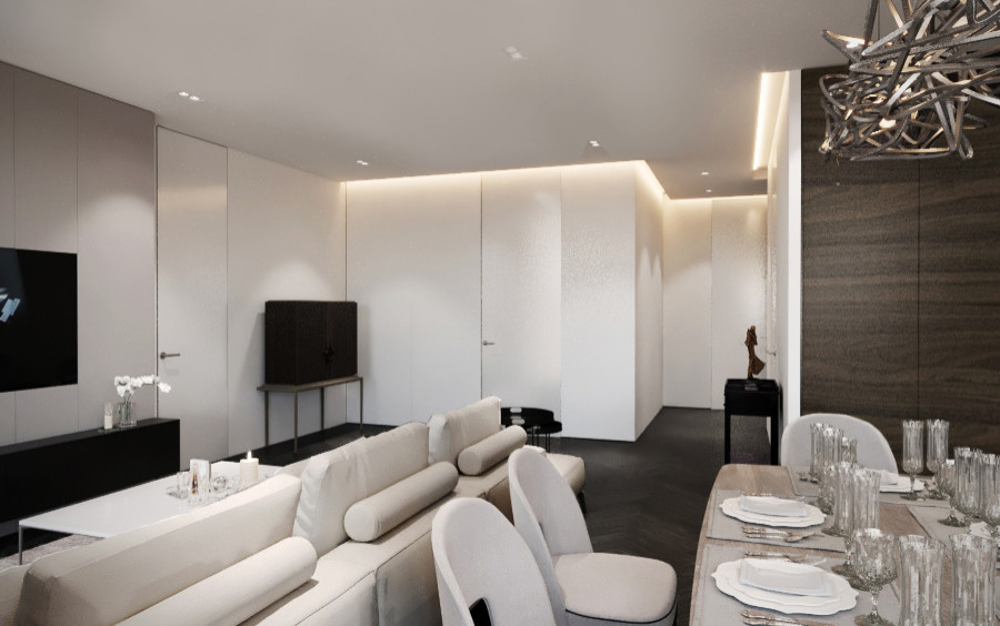 Квартира в ЖК Кутузовская ривьера 132 кв.м.