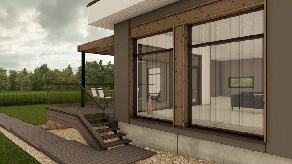 Реконструкция каркасного дома в г. Казань