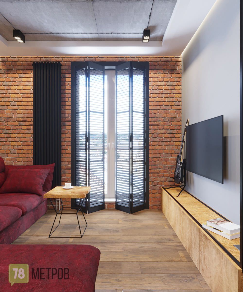 Дизайн-проект квартиры в ЖК "Галактика"