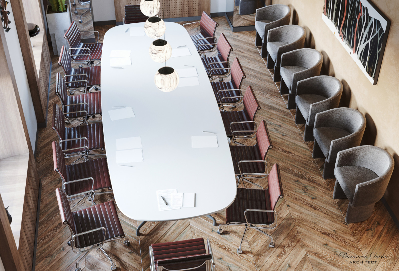 Интерьеры офиса строительной компании