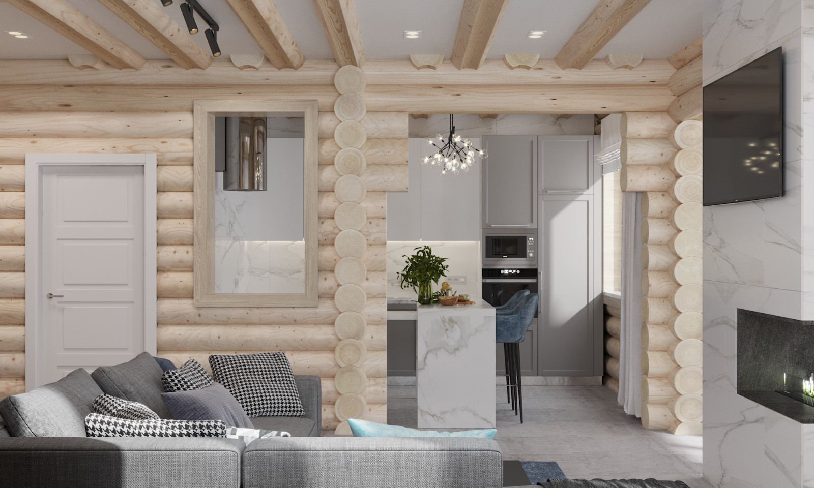 Обложка проекта: Деревянный дом