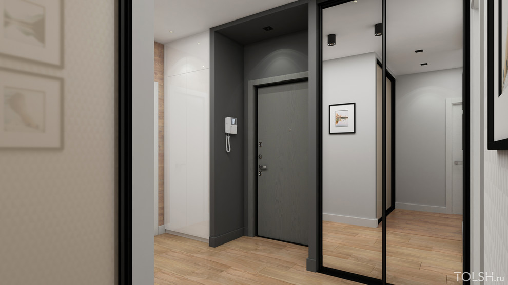 С зелёным акцентом