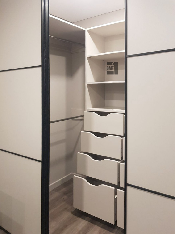 Двери-купе + гардеробная