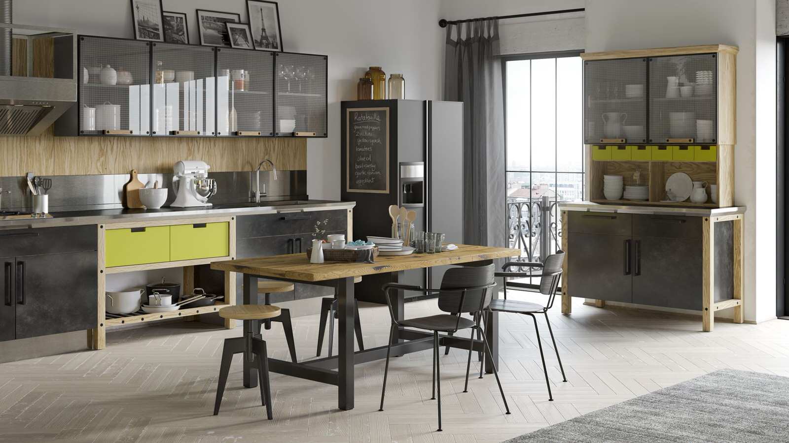 Обложка проекта: Кухня Industrial