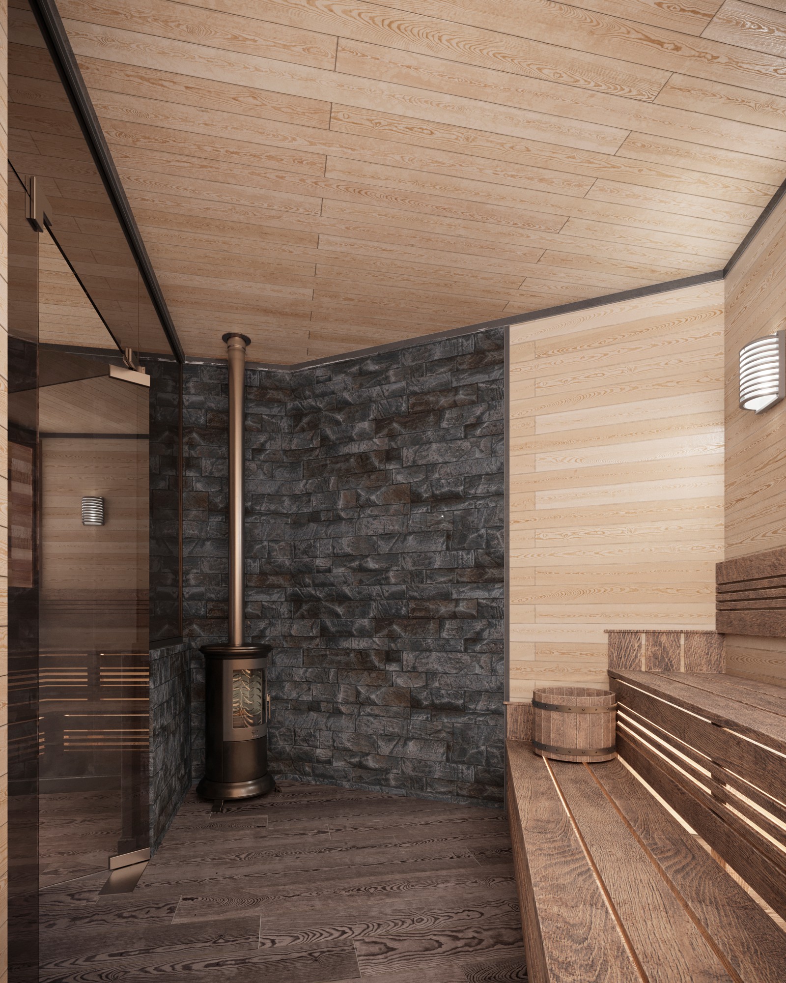 Гостевой дом в загородном доме.