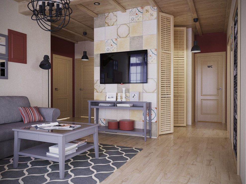 СОВРЕМЕННЫЙ ДОМ В ТЕПЛЫХ ТОНАХ