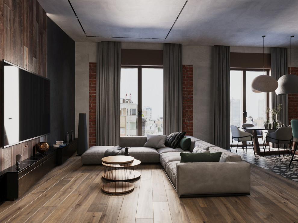 ЖК "Садовые Кварталы". Кухня-гостиная