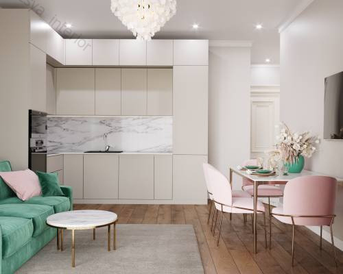 Проект студии в ЖК Хорошевский