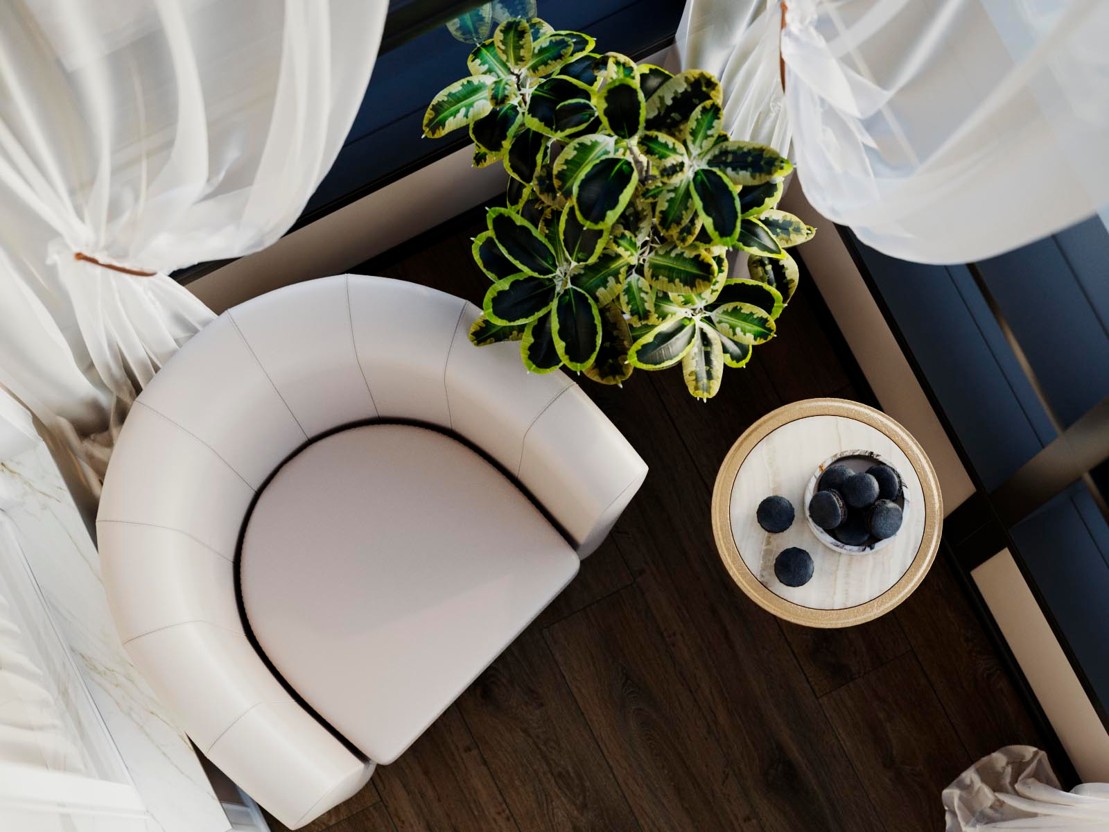 Дизайн интерьера квартиры  в ЖК "Легенда на  Дальневосточном"