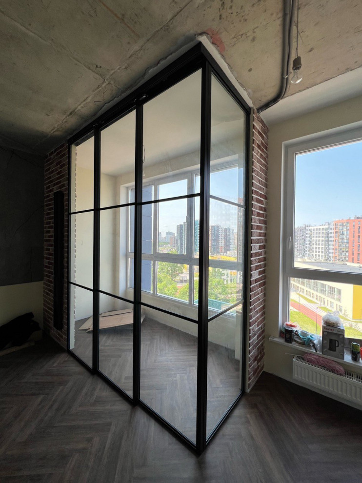 Обложка проекта: Угловая перегородка для кабинета