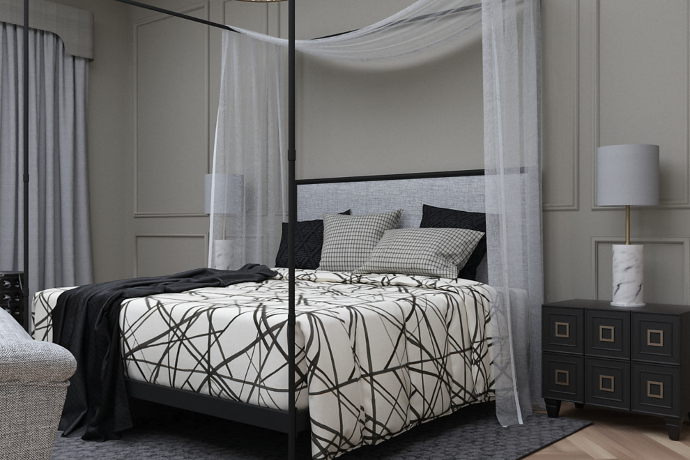 Дизайн проект однокомнатной квартиры для молодой девушки