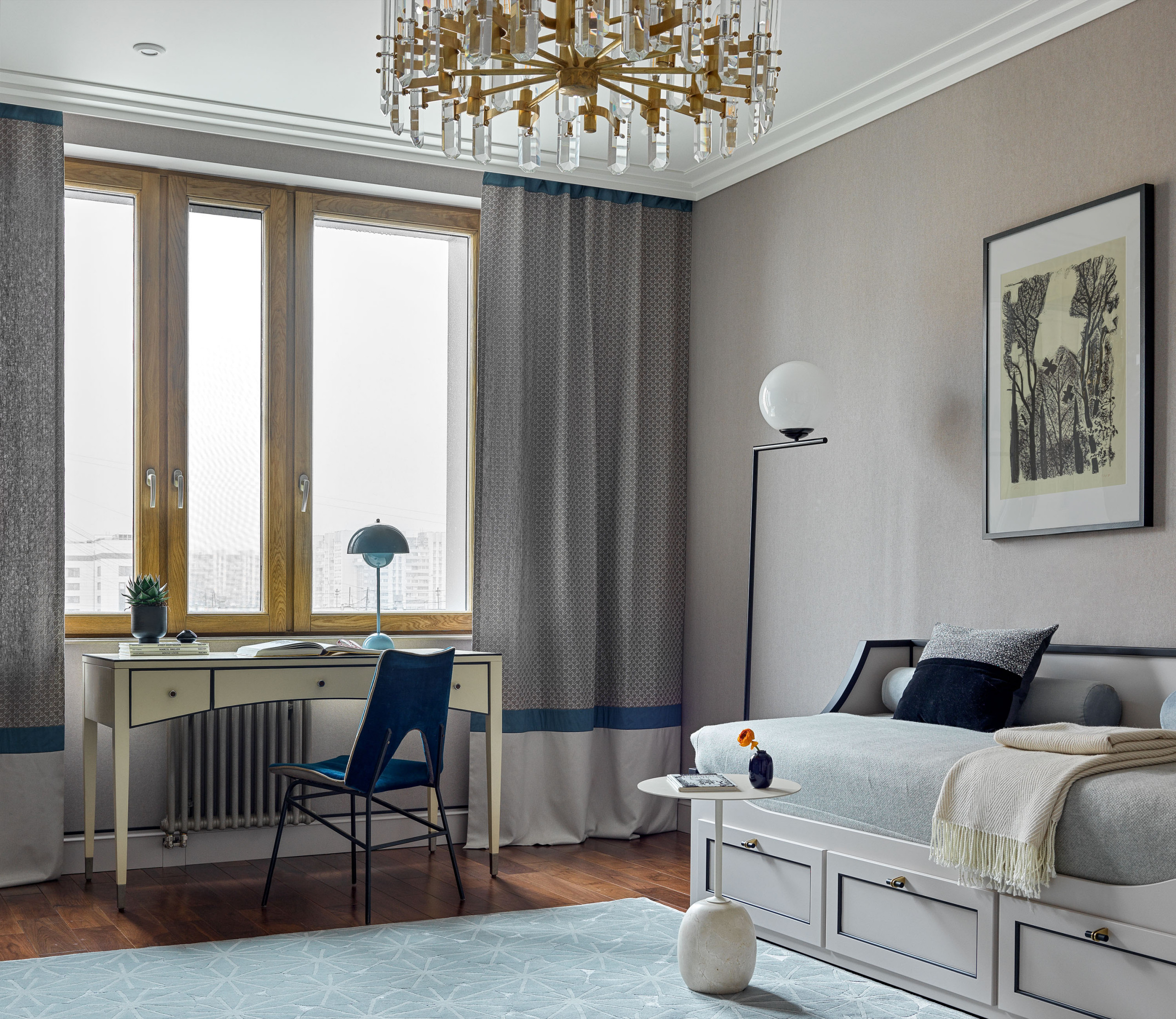 Houzz тур: Квартира на Таганке с элементами ар деко