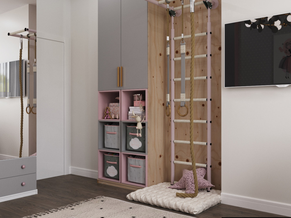 Комната для двух сестер в Москве ЖК "Скандинавия"